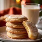 Eggnog Cookies with Cinnamon