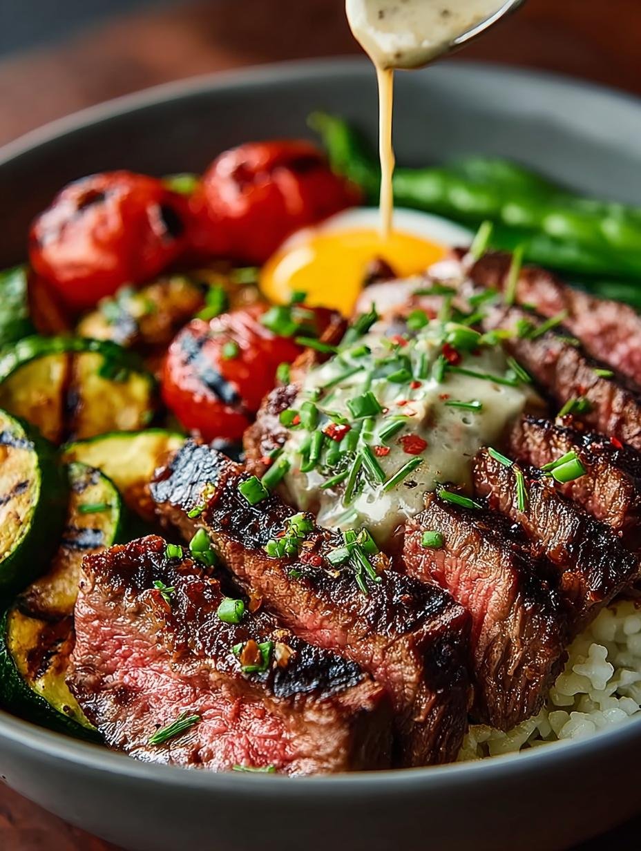 Flavorful Grilled Steak Bowl