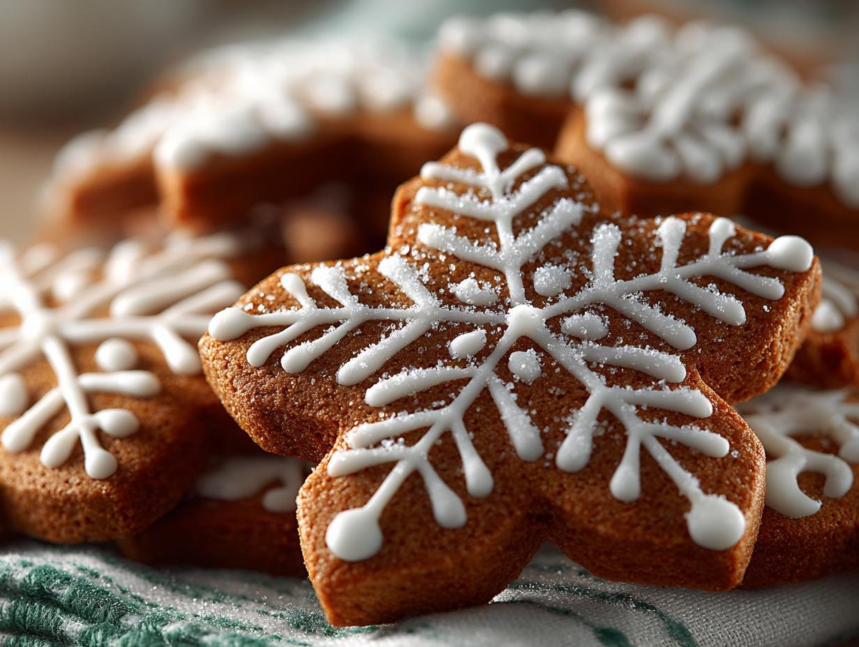 Gingerbread Ornament Cookies: 7 Festive Treats for Christmas - Gingerbread Ornament Cookies - additional detail