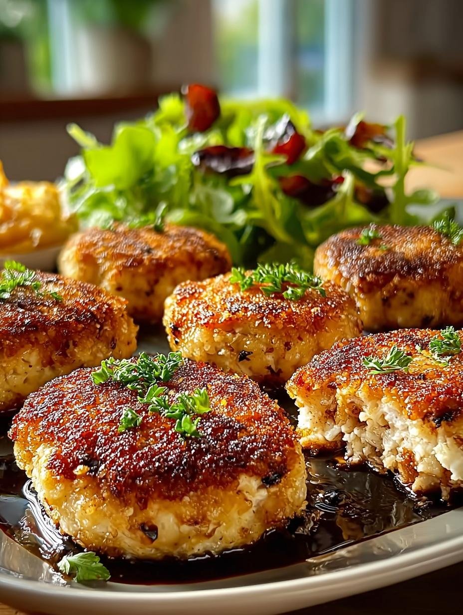 Golden Baked Chicken Rissoles: 5 Crispy Comfort Food Tips - Golden Baked Chicken Rissoles - main visual representation