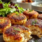 Golden Baked Chicken Rissoles