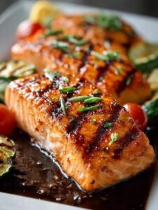 Grilled Salmon With Citrus