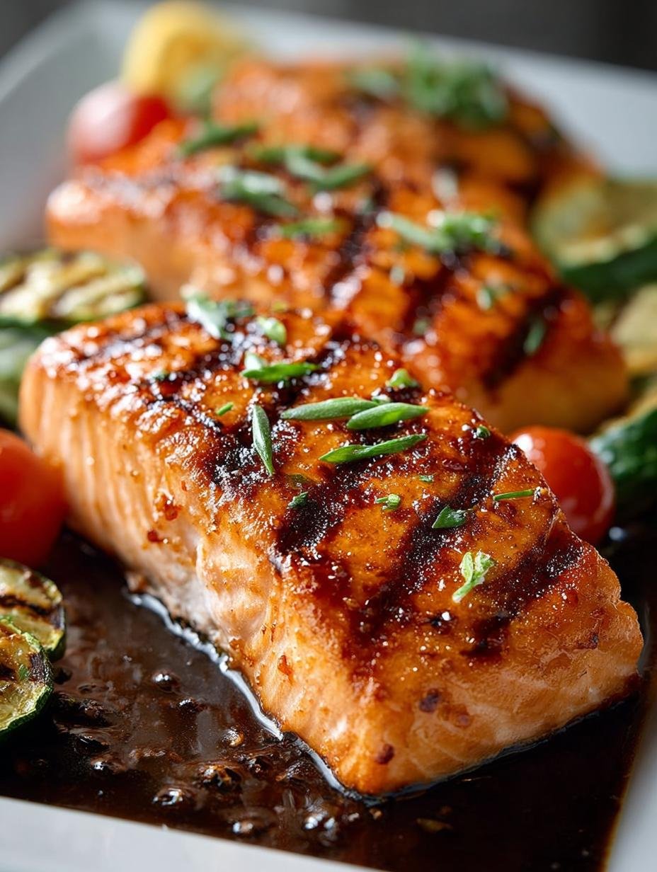 Grilled Salmon with Citrus