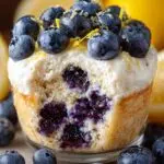 Lemon Blueberry Cottage Cheese