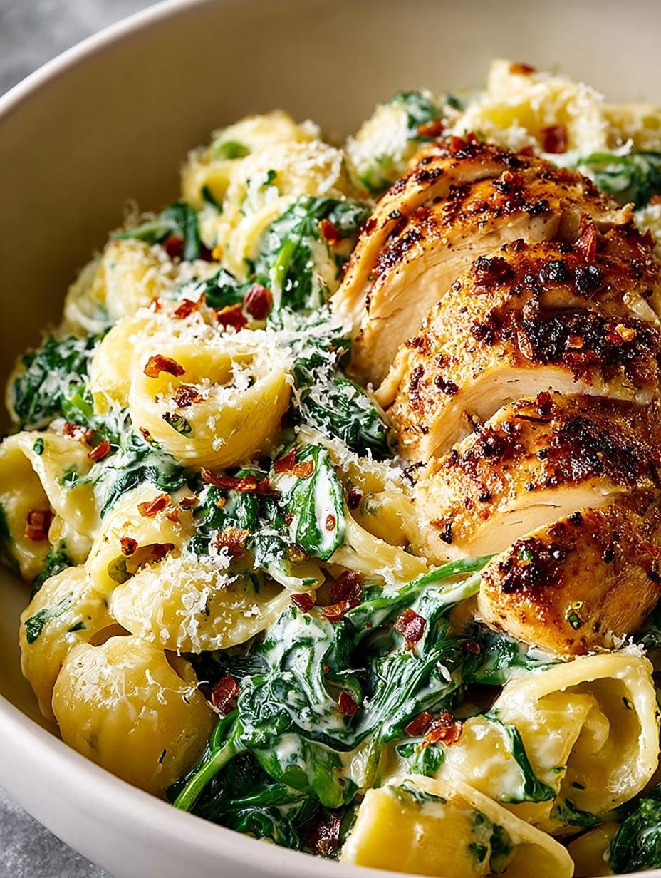 Lemon Spinach Ricotta Pasta with Chicken for a Delightful Dinner 2 Lemon Spinach Ricotta Pasta with Chicken for a Delightful Dinner - Lemon Spinach Ricotta Pasta - main visual representation