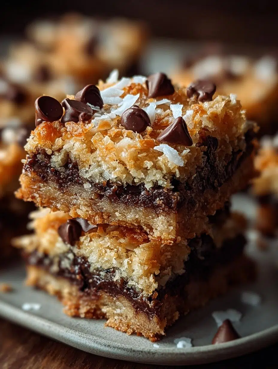 Magic Cookie Bars: 7 Layers of Decadent Delight 3 Magic Cookie Bars: 7 Layers of Decadent Delight - Magic Cookie Bars - additional detail