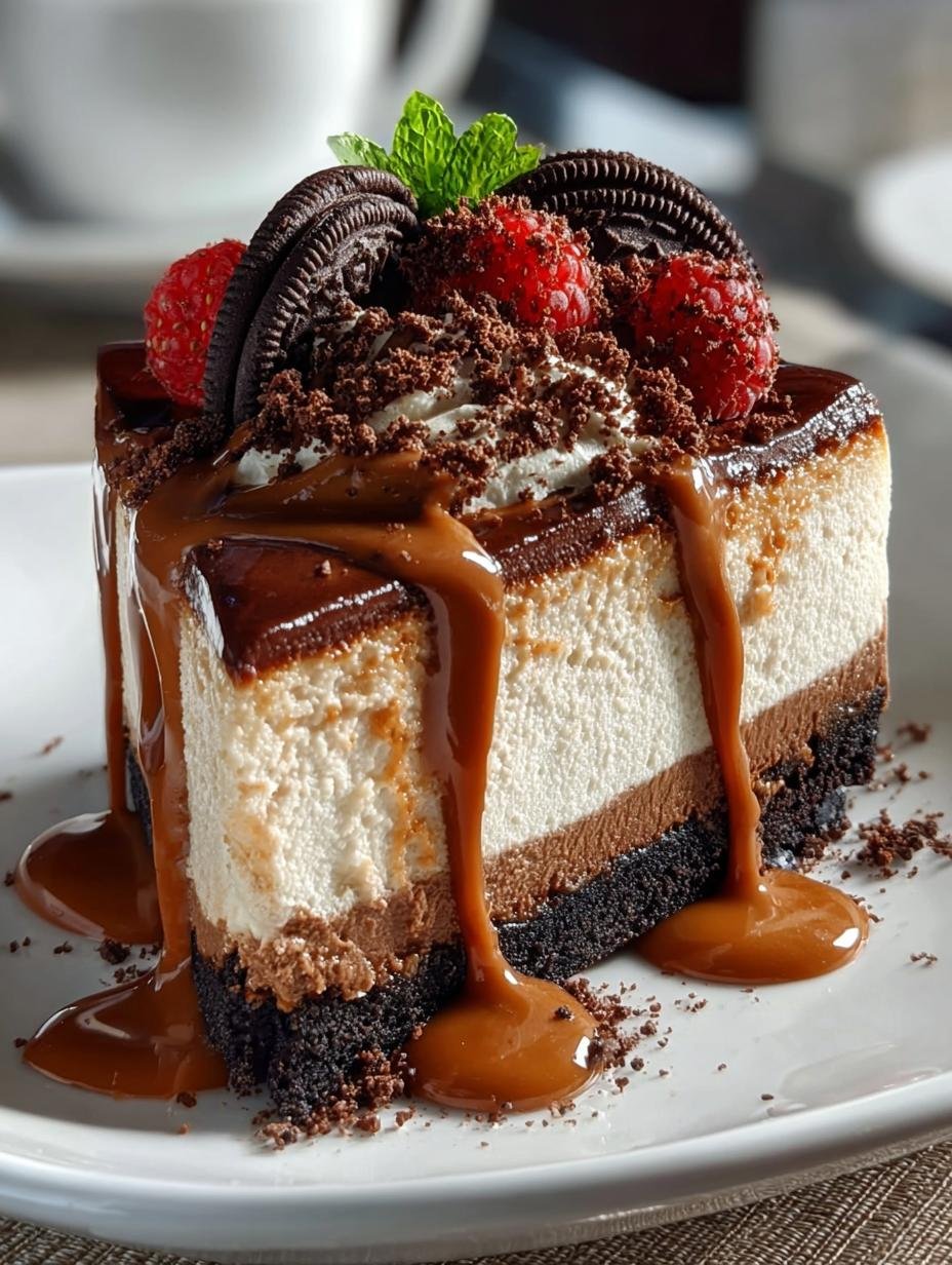 Mocha Cheesecake Delight: 7 Steps to Chocolate Bliss - Mocha Cheesecake Delight - main visual representation