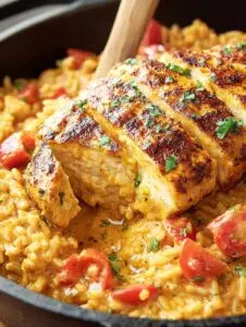 One Pot Queso Chicken