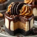 Peanut Butter Oreo Cheesecake