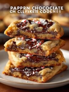 Peppermint Chocolate Chip Cookie