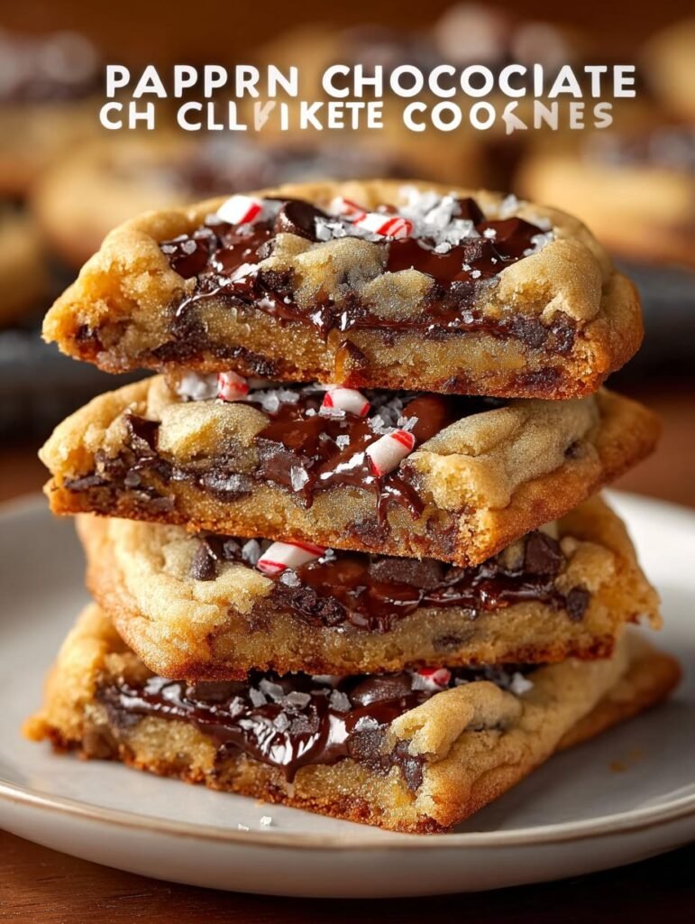 Peppermint Chocolate Chip Cookie