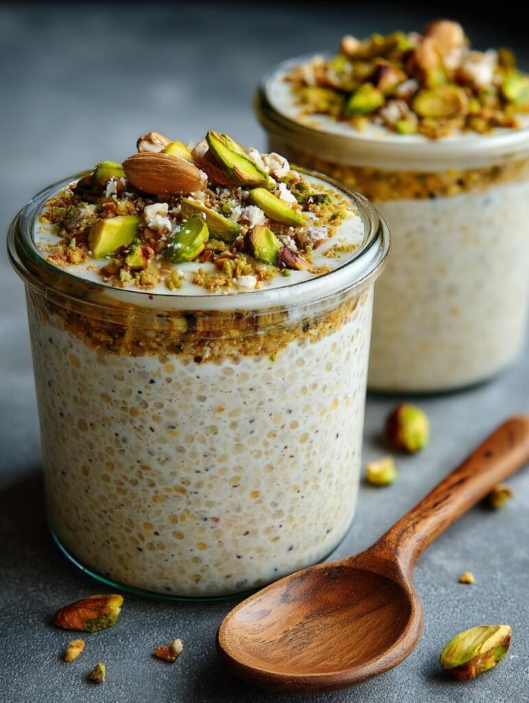 Pistachio Overnight Oats