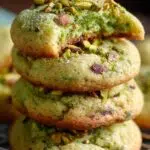 Pistachio Pudding Cookies