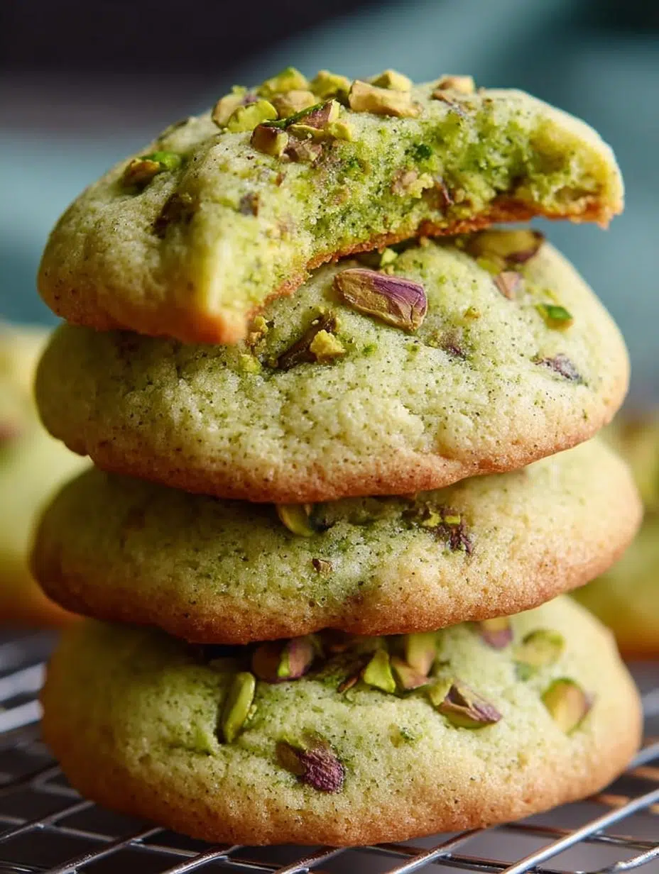 Soft Pistachio Pudding Cookies: 24 Irresistible Treats - Pistachio Pudding Cookies - additional detail