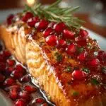 Pomegranate Orange Glazed Salmon