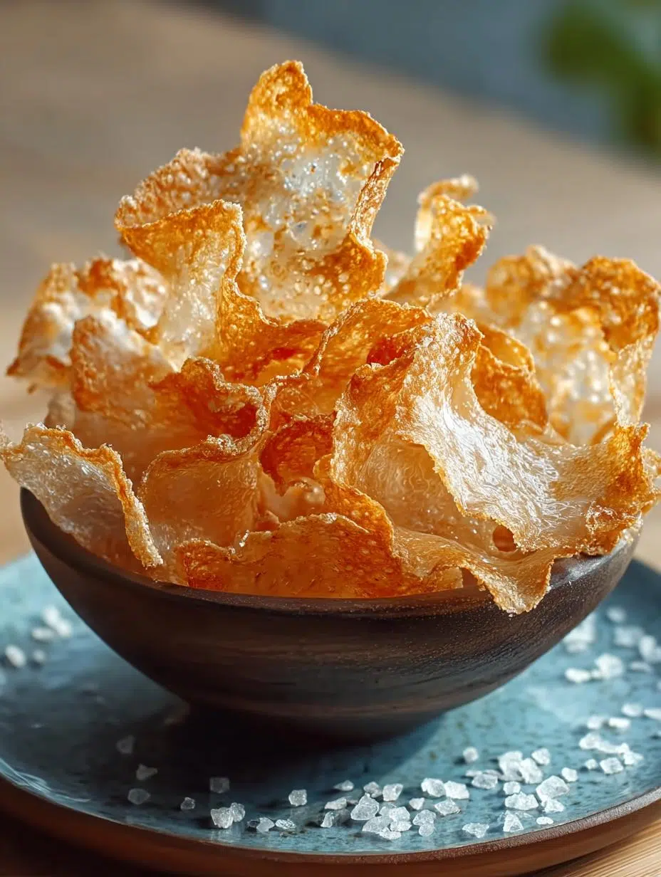 Rice Paper Chips: 7 Crunchy Secrets for Guilt-Free Snacking 2 Rice Paper Chips: 7 Crunchy Secrets for Guilt-Free Snacking - Rice Paper Chips - main visual representation