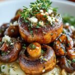 Roasted Mushrooms Browned Butter