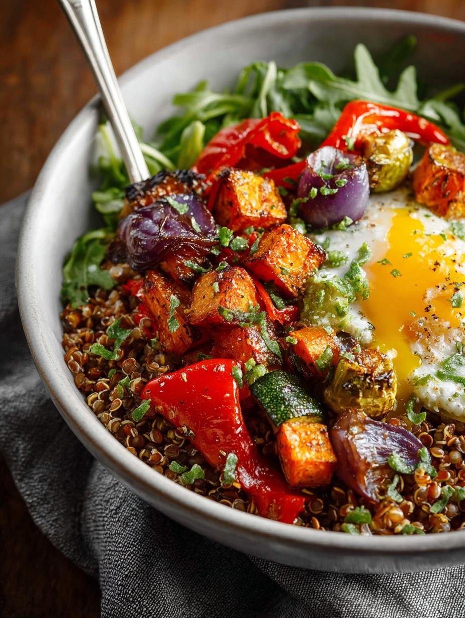 Roasted Vegetable Grain Bowl