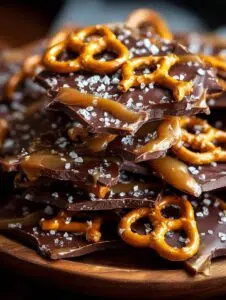 Delicious Salted Caramel Pretzel Bark Recipe to Love 7 Salted Caramel Pretzel Bark