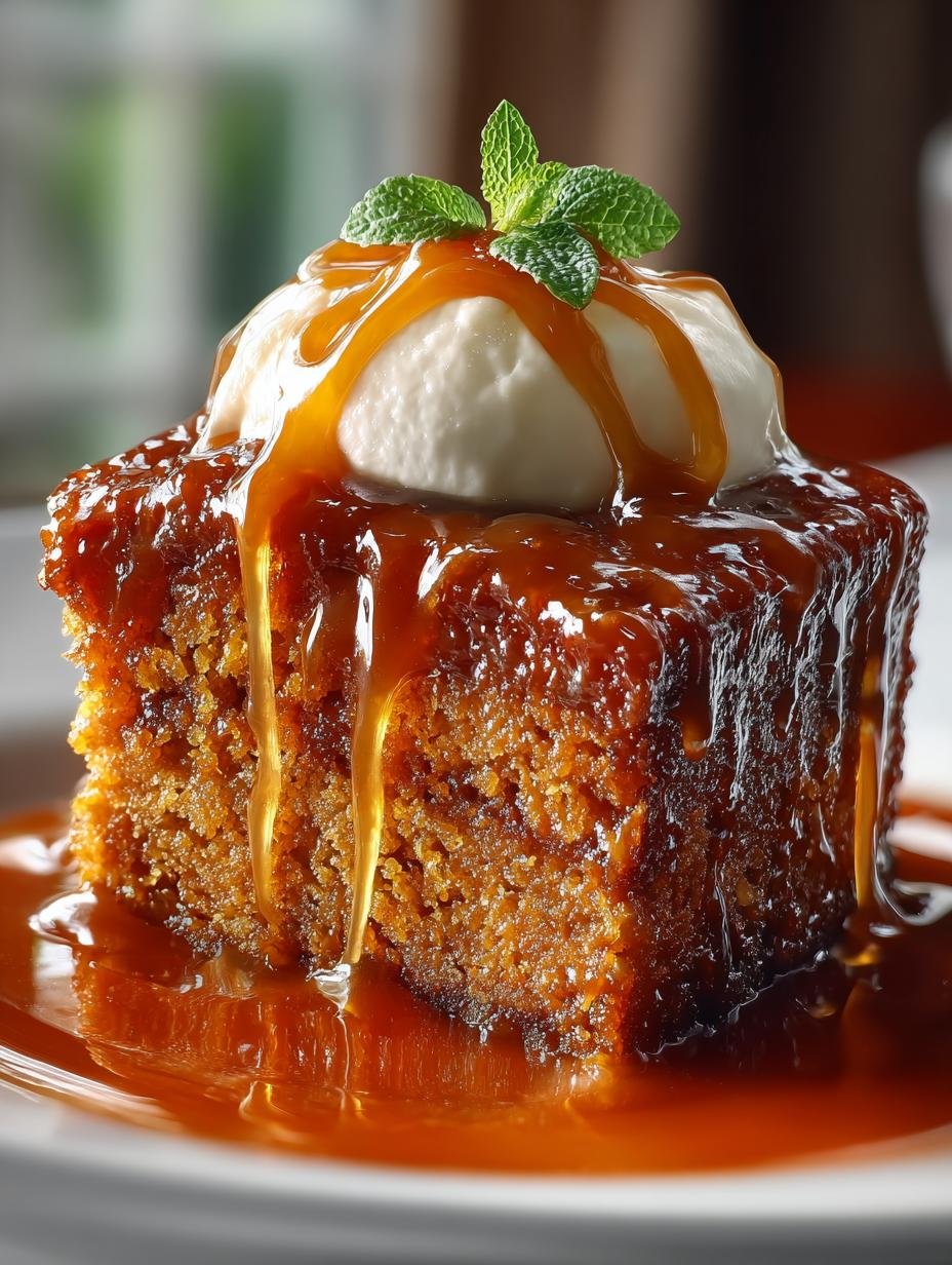 Ultimate Sticky Toffee Pudding Cake Recipe to Savor 1 Sticky Toffee Pudding Cake