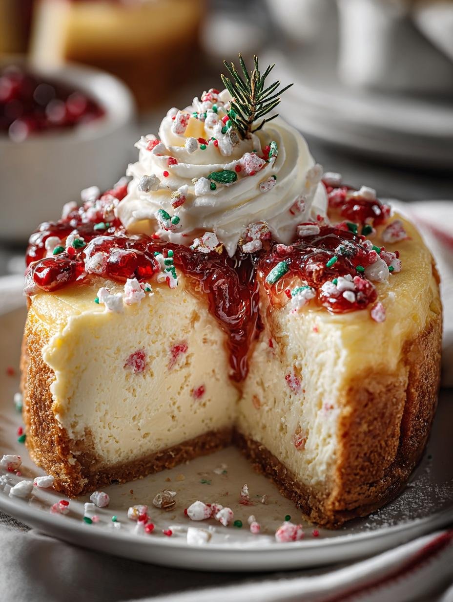 Sugar Cookie Cheesecake Festive Delight for Holidays - Sugar Cookie Cheesecake Festive - main visual representation