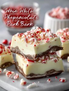 White Chocolate Peppermint Bark: 7 Festive Treats to Delight 3 White Chocolate Peppermint Bark