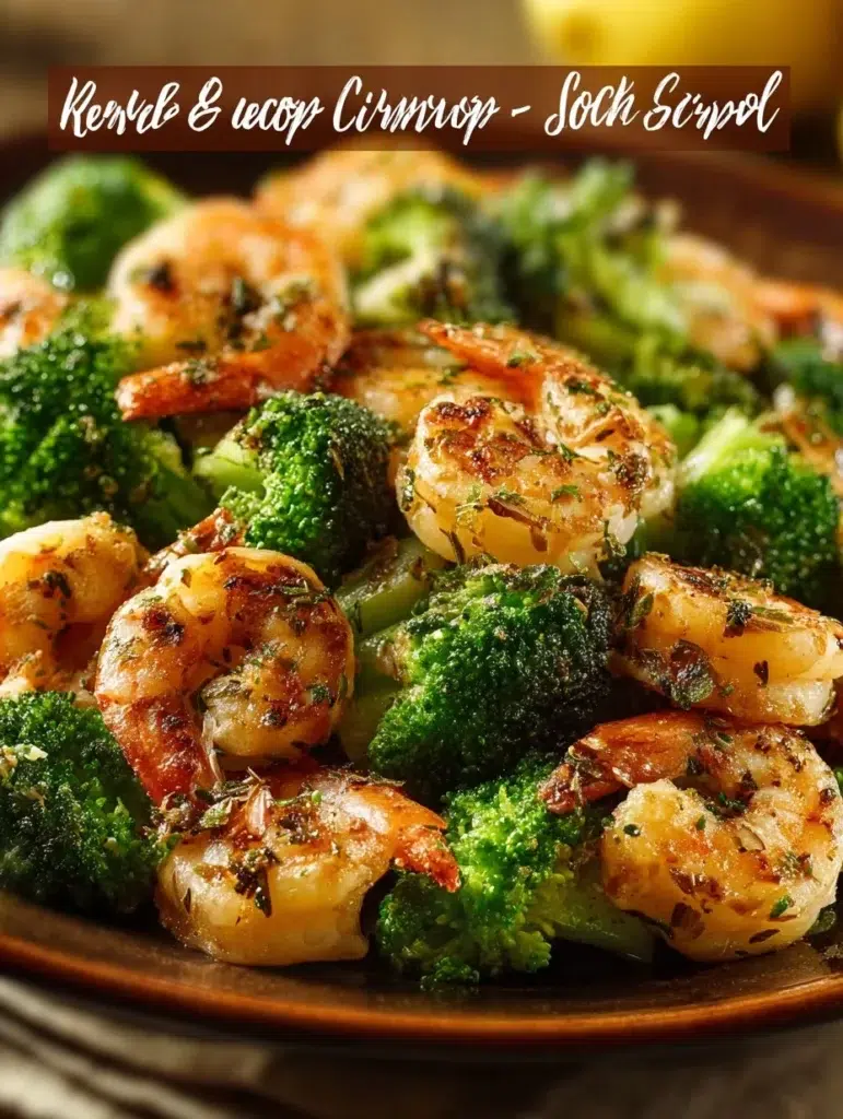A plate of low carb shrimp and broccoli stir-fry with colorful vegetables
