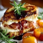 Bacon Brie Apricot Grilled