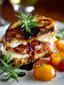 Bacon Brie Apricot Grilled Cheese: A Delightful Treat 6 Bacon Brie Apricot Grilled
