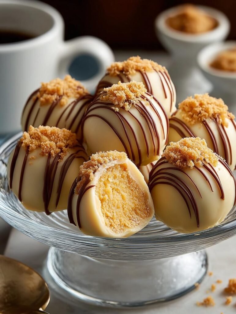 Bake Biscoff Cookie Truffles