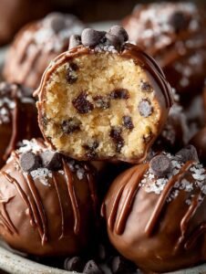 Bake Cookie Dough Truffles