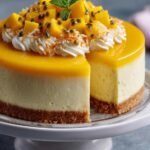 Bake Mango Cheesecake