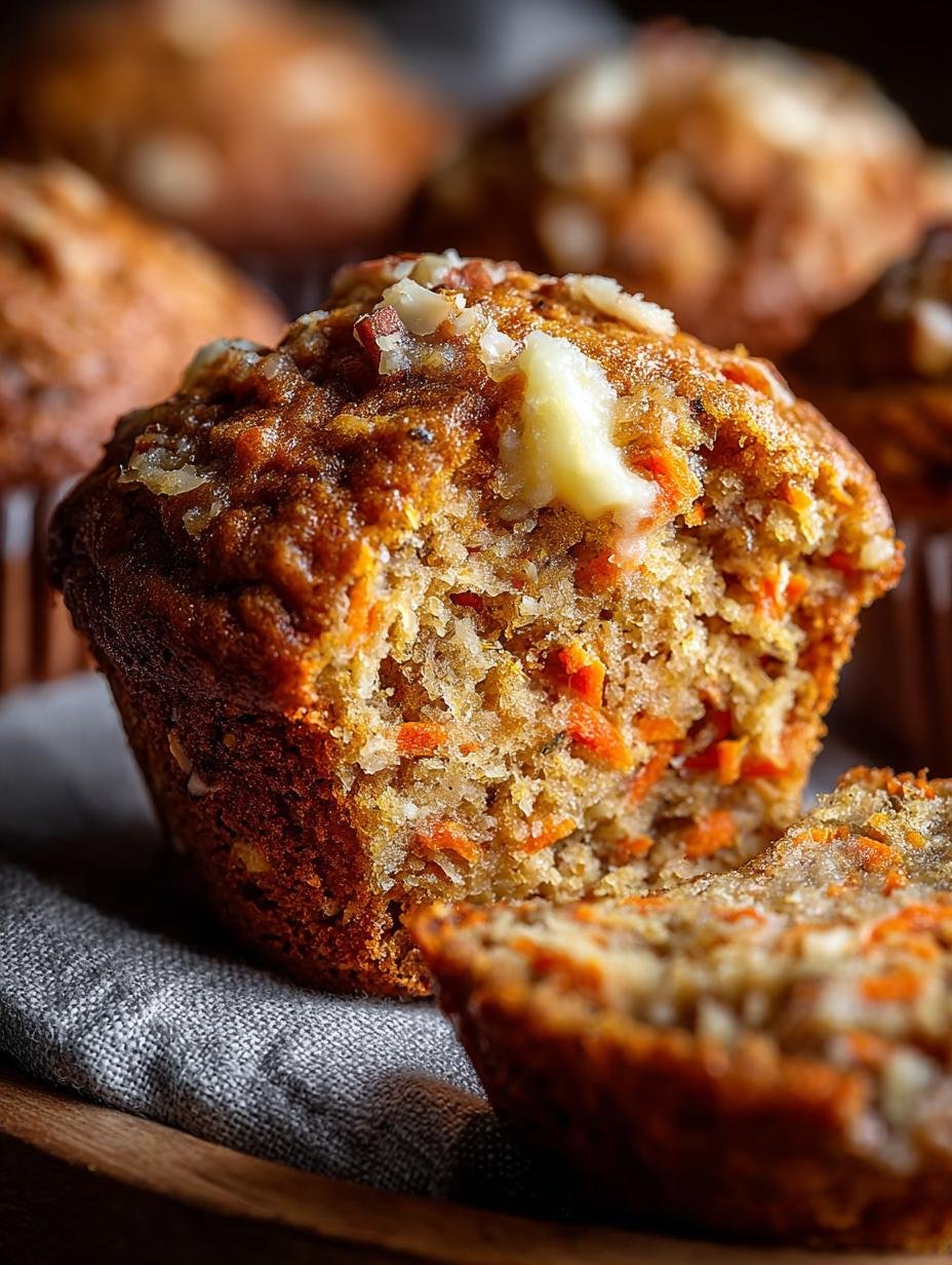 Banana Carrot Muffins: 12 Moist Muffins You’ll Love - Banana Carrot Muffins - additional detail