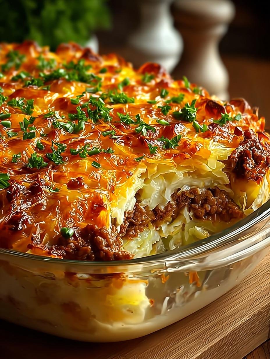 Cabbage Beef Bake: A Cozy One-Pan Meal for Families - Cabbage Beef Bake - main visual representation