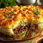 Cabbage Beef Bake
