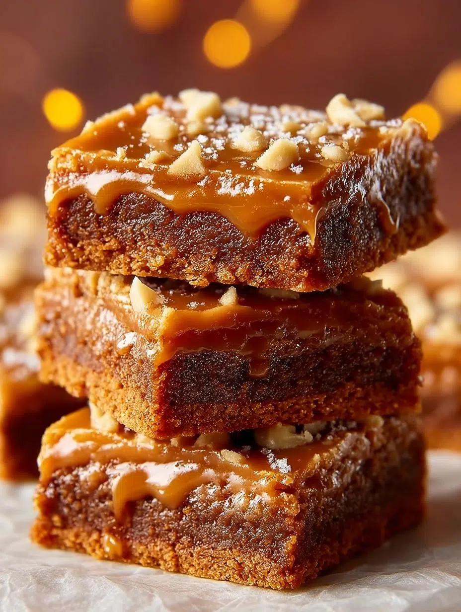 Caramel Gingerbread Cookie Bars: 16 Irresistible Treats 1 Caramel Gingerbread Cookie Bars