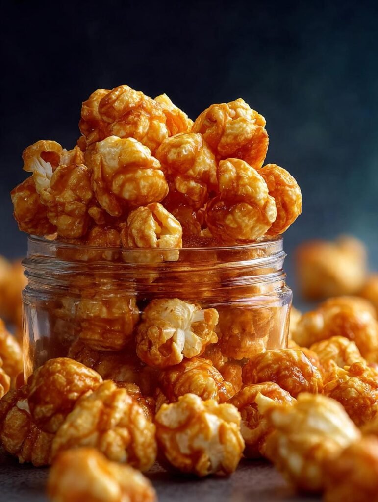 Caramel Puff Corn Snack
