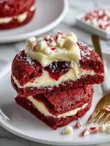 Cheesecake Stuffed Red Velvet
