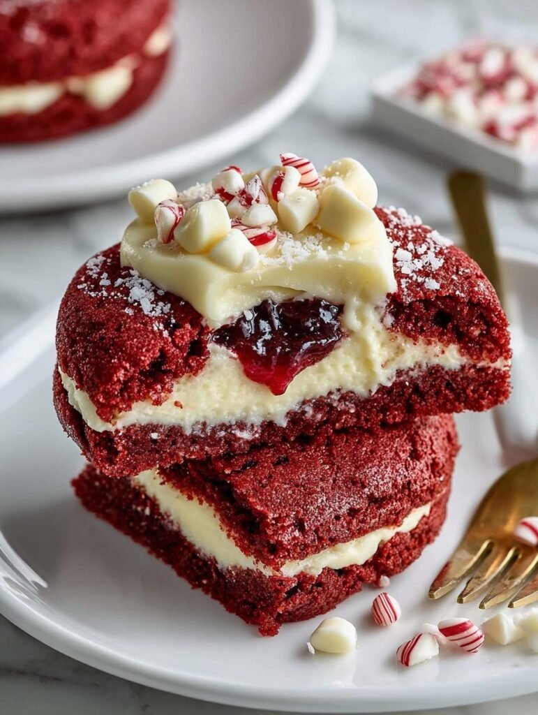 Cheesecake Stuffed Red Velvet