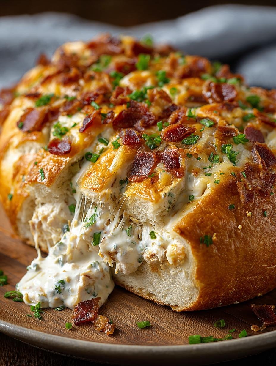 Chicken Bacon Ranch Stuffed Bread: 7 Irresistible Reasons - Chicken Bacon Ranch Stuffed - main visual representation