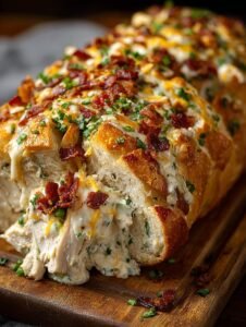 Chicken Bacon Ranch Stuffed