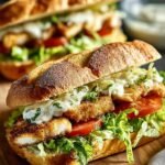 Chicken Caesar Sandwiches