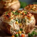 Chicken Pot Pie Stuffed