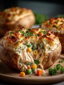 Chicken Pot Pie Stuffed