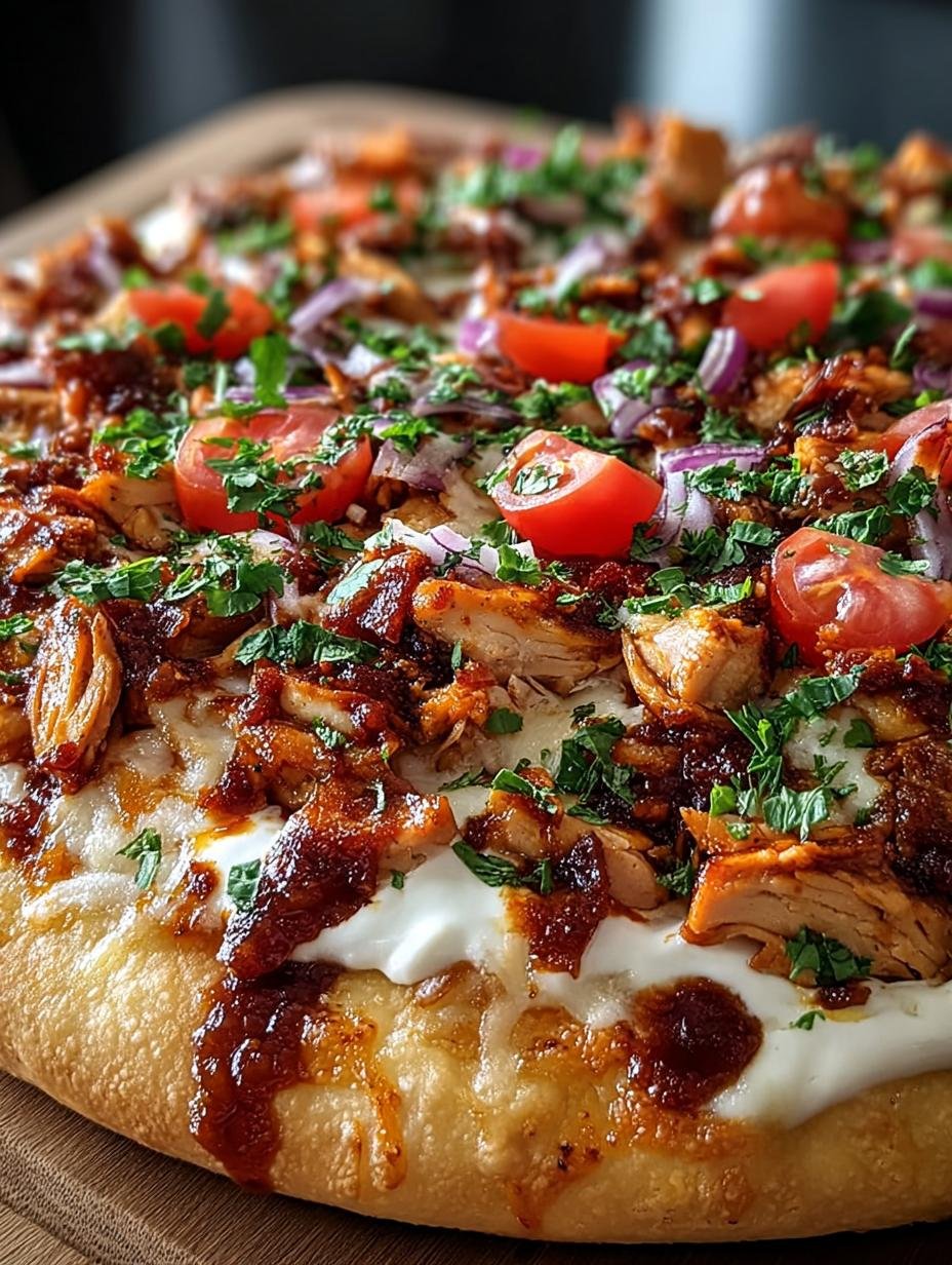 Chipotle Bbq Chicken Pizza