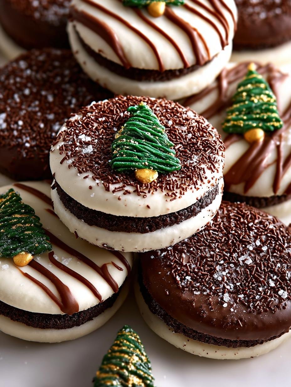 Chocolate Dipped Oreos Winter: 10 Festive Ideas 1 Chocolate Dipped Oreos Winter