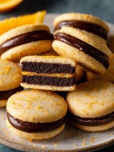Chocolate Orange Sandwich Cookies