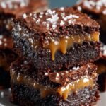 Chocolate Salted Butterscotch Brownies