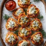 Christmas Tree Pizza Bites