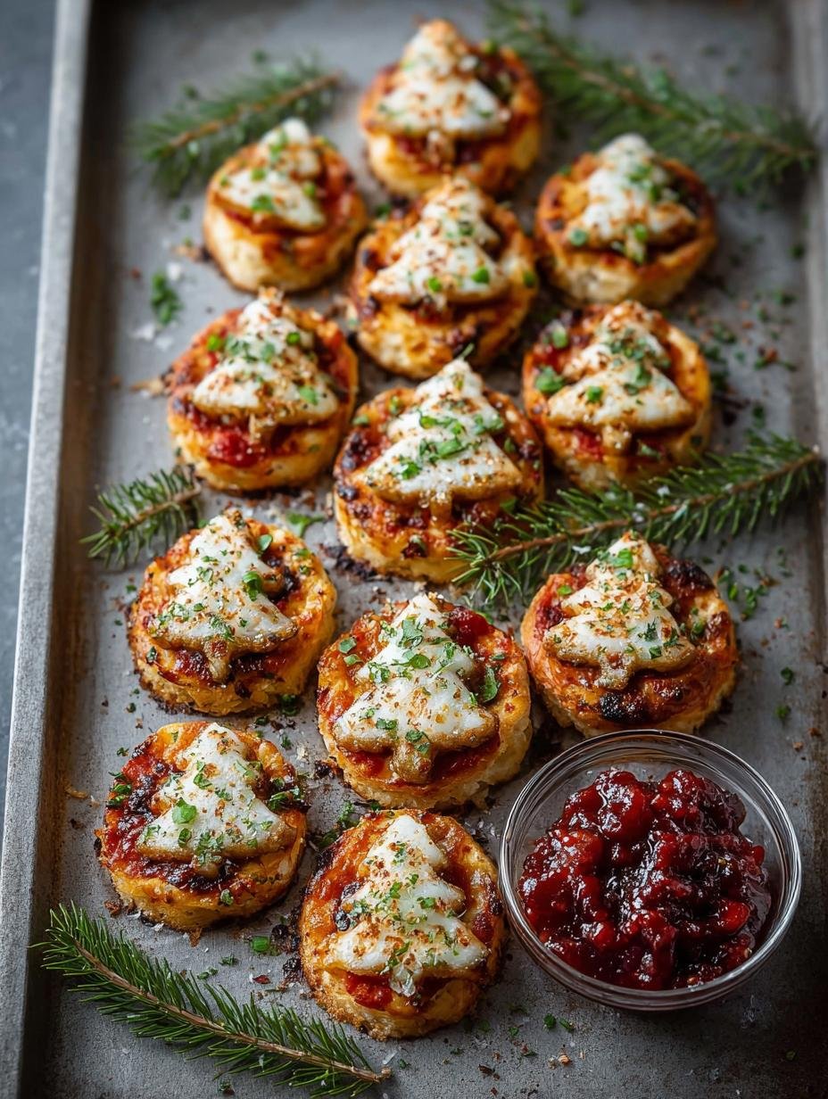 Christmas Tree Pizza Bites: 7 Festive Appetizers to Enjoy - Christmas Tree Pizza Bites - additional detail